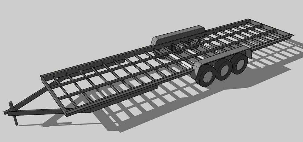 Tiny House Trailer - 30 Feet - Image 1 Thumbnail