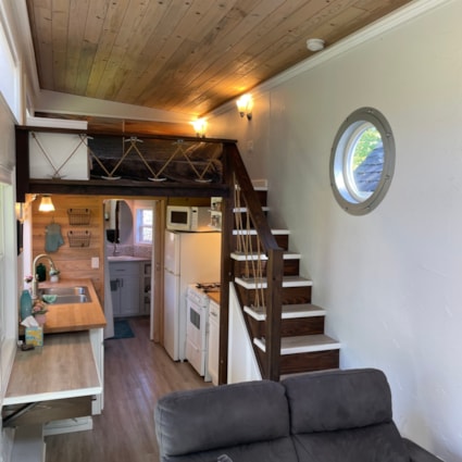 28’ Beach Cottage Tiny House On Wheels - Image 2 Thumbnail