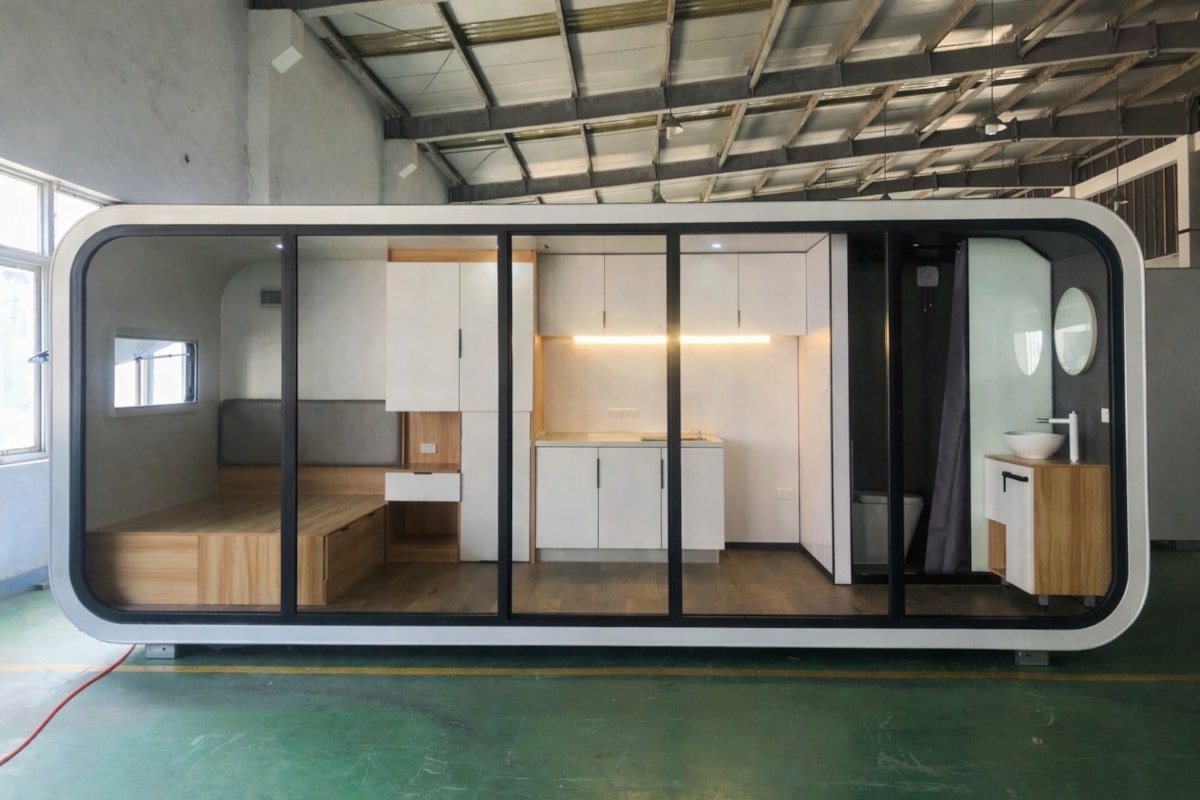 Studio Tiny Home with Bathroom and Kitchenette - Image 1 Thumbnail
