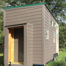Tiny House Shell on Trailer 8x16 plus storage (aka doghouse) - Image 3 Thumbnail
