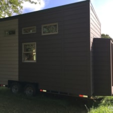 Tiny House Shell on Trailer 8x16 plus storage (aka doghouse) - Image 4 Thumbnail