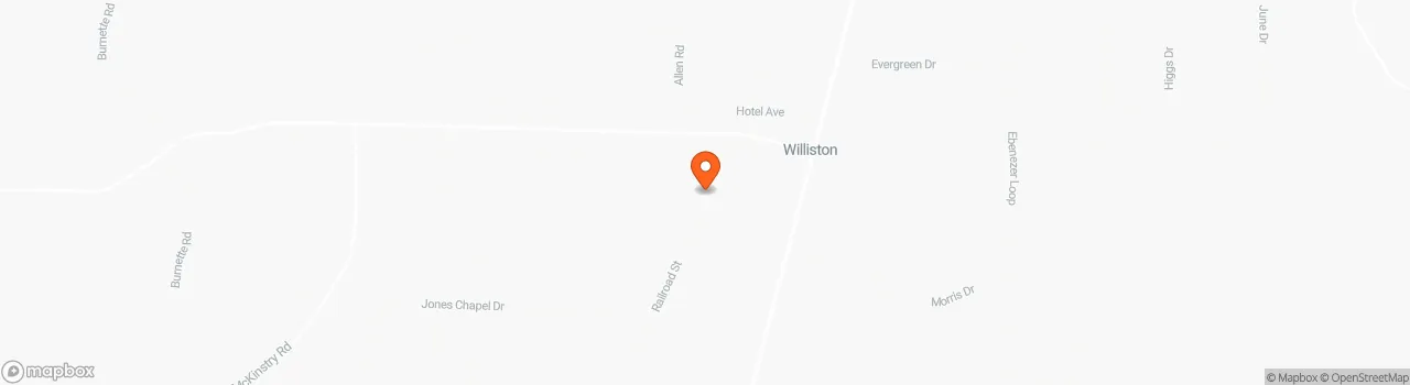 Map location for Country Cottage with acreage